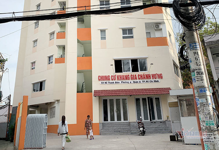 Chung cư Khang Gia Chánh Hưng. Ảnh: Vietnamnet