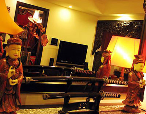 Trước đó, đả nữ Ngô Thanh Vân từng khoe căn biệt thự mang phong cách Phật giáo. Được biết, cô đã tốn 1 năm để bài trí căn nhà theo đúng ý thích của mình.