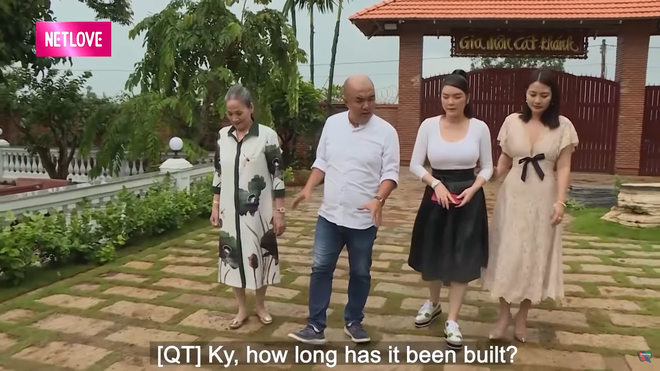 Lý Nhã Kỳ cho biết công trình xây được 1 năm và vừa mới hoàn thiện xong. Ảnh: Netlove.