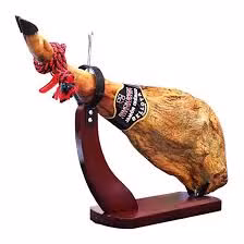 Theo một số cửa hàng thực phẩm nhập khẩu, đùi lợn muối Tây Ban Nha hiện có giá từ hơn 1 triệu đồng - 4,5 triệu đồng/đùi. Ảnh: Facebook.