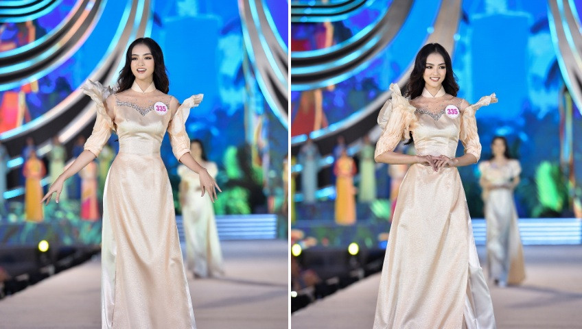 Nguyễn Hà My đến từ Phú Thọ được biết tới là hoa khôi của Đại học Ngoại thương. Cô có gương mặt và nụ cười sáng nhưng hạn chế là chiều cao khiêm tốn 1,64 m.