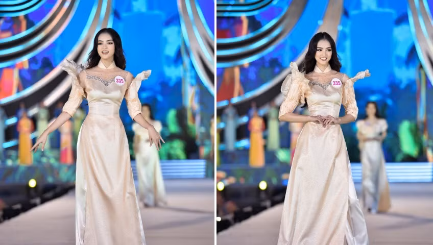 Nguyễn Hà My đến từ Phú Thọ được biết tới là hoa khôi của Đại học Ngoại thương. Cô có gương mặt và nụ cười sáng nhưng hạn chế là chiều cao khiêm tốn 1,64 m.