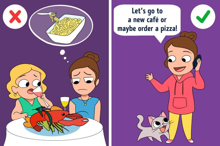 Đồng nghiệp, bạn bè rủ rê bạn chi tiền triệu cho bữa tiệc sang trọng hay chơi đêm. Việc chấp nhận liên tục những lời mời như vậy sẽ có tác động xấu đến ngân sách của bạn.