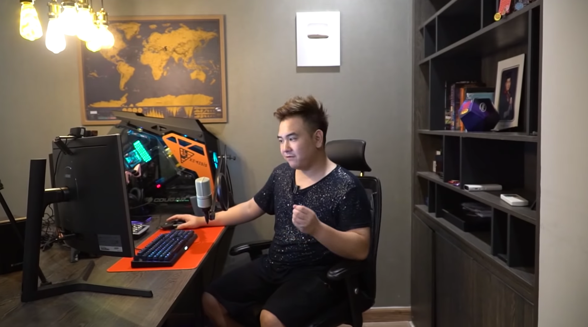 Phòng livestream riêng của Xemesis. Ảnh: Giamehub.