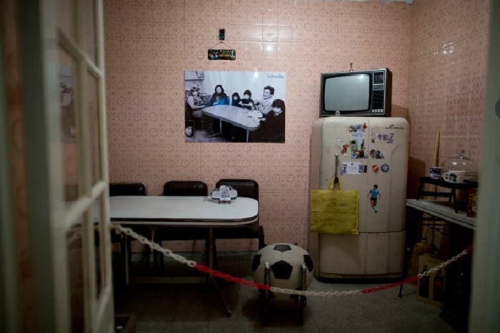 Một góc sinh hoạt khác trong căn nhà.