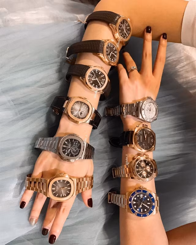 Bộ sưu tập đồng hồ xa xỉ của Bubee Vareenithi Kanpaibool.