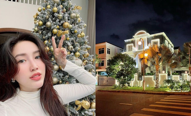 Mới đây, ca sĩ Bảo Thy đã khiến dân tình không khỏi trầm trồ khi khoe cơ ngơi được trang hoàng Giáng sinh vô cùng đẹp mắt.