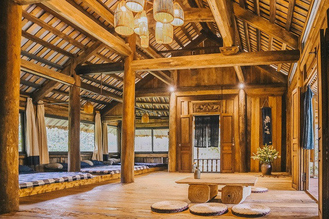 Nội thất trong nhà được chọn theo tiêu chí đơn giản, tối ưu không quá cầu kì. Ảnh: Dân Việt