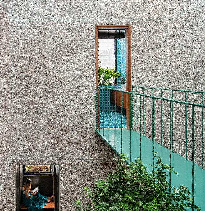 Nó giống như một khu vườn ánh sáng và là nơi nghỉ ngơi, sum họp của các thành viên trong nhà...