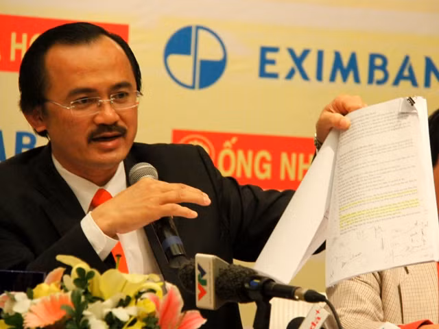 Ông Võ Quốc Thắng là chủ tịch HĐQT của Đồng Tâm Group và từng có thời gian ngồi ghế Chủ tịch HĐQT Ngân hàng TMCP Kiên Long (Kienlongbank) giai đoạn 2013-2018. Ảnh: Người đưa tin.