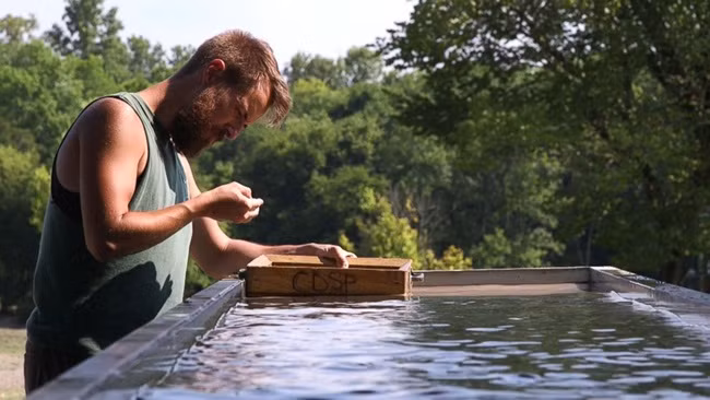 Đại diện của công viên cho biết, mỗi năm có hơn 600 viên kim cương lớn bé được du khách tìm thấy. Nguồn ảnh: BI.