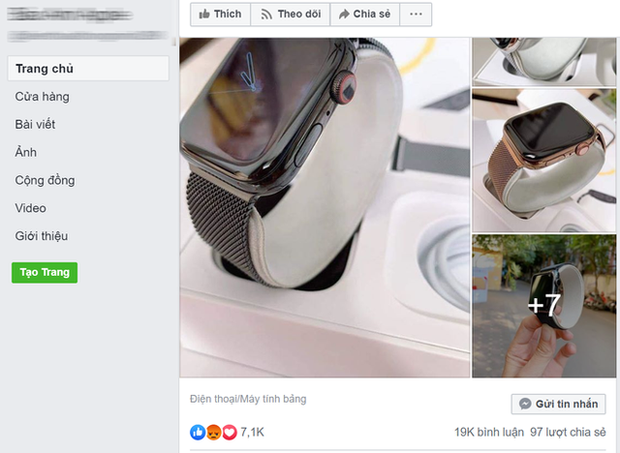 Nguyên nhân khiến những chiếc đồng hồ này có giá siêu rẻ là do shop này bị khách "bom hàng" nên xả lỗ. Tin lời quảng cáo, T.N đặt mua một chiếc. Ảnh: Ictnews.