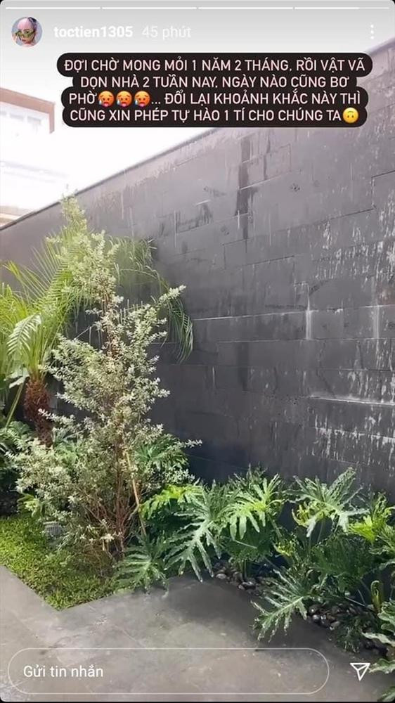 Được biết, căn biệt thự của Tóc Tiên nằm trên khu đất có diện tích 270m2, gồm 3 tầng lầu cùng 1 tầng hầm.