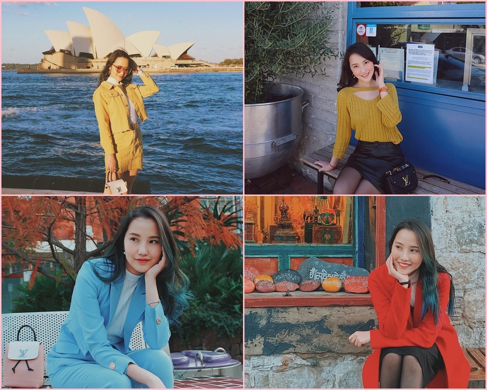 Primmy Trương cũng khiến nhiều người ngưỡng mộ khi dùng toàn đồ hiệu xa xỉ và có những chuyến du lịch khắp nơi trên thế giới. Ảnh: Instagram NV