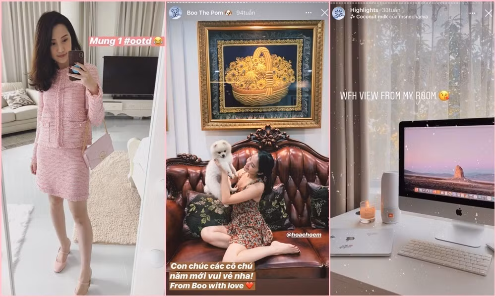 Primmy Trương và gia đình đang ở trong một căn biệt thự xa hoa, rộng rãi. Ảnh: Chụp màn hình