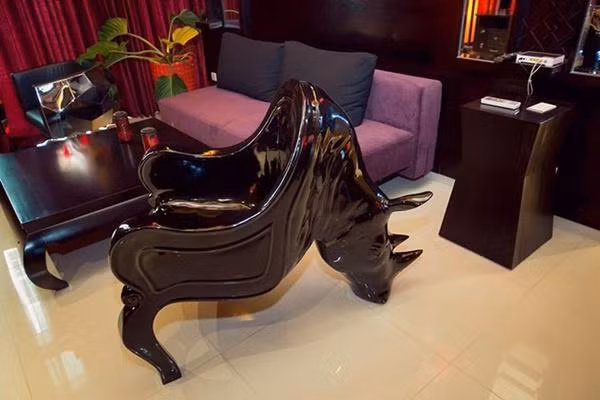 Kim Lý mua căn nhà này để tiện đi lại và làm việc.