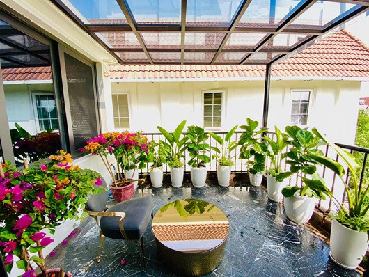 Đây quả là không gian trong mơ để tìm kiếm sự bình yên, thoải mái sau một ngày bận rộn.