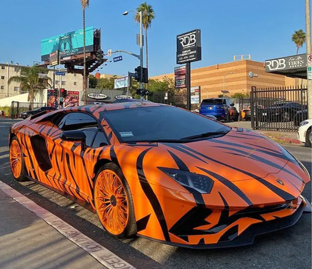 Ngoài ra, Tyga còn sở hữu nhiều xe sang khác như Bugatti Veyron, Ferrari 458 Spider, Rolls-Royce Cullinan,…