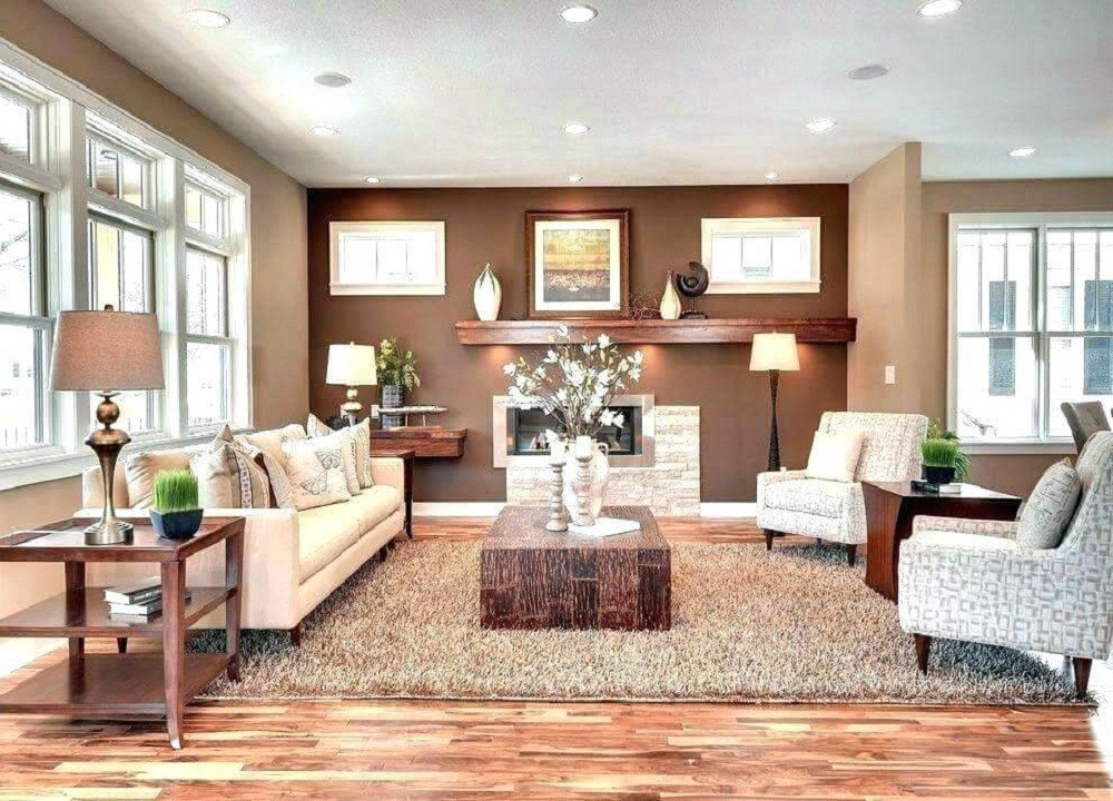 Gia chủ mệnh Thổ có thể sử dụng màu vàng hoặc nâu đất hoặc kết hợp cùng các màu tương sinh như đỏ, hồng, tím để sơn phòng khách. Nguồn ảnh: Homedit. Lưu ý: Thông tin trong bài chỉ mang tính chất tham khảo!