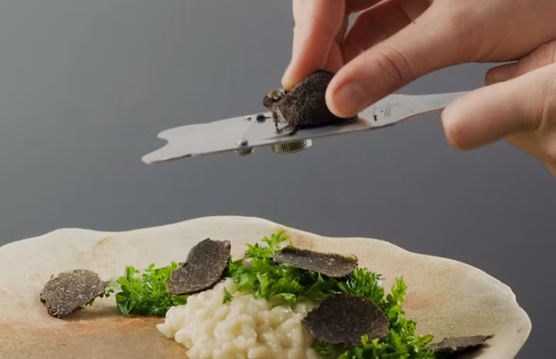 Với mức giá này, ước tính một lát nấm cục mỏng cũng có thể lên tới gần 2 triệu đồng.