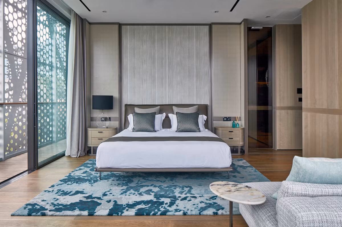 Phòng thủ thiết kế sang trọng, hiện đại.