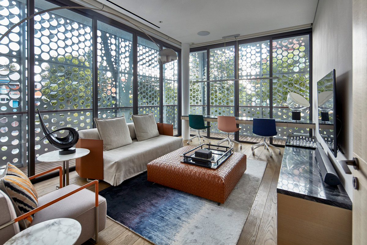 Không gian sống được bố trí cân đối giữa các tầng và các khu vực chức năng.