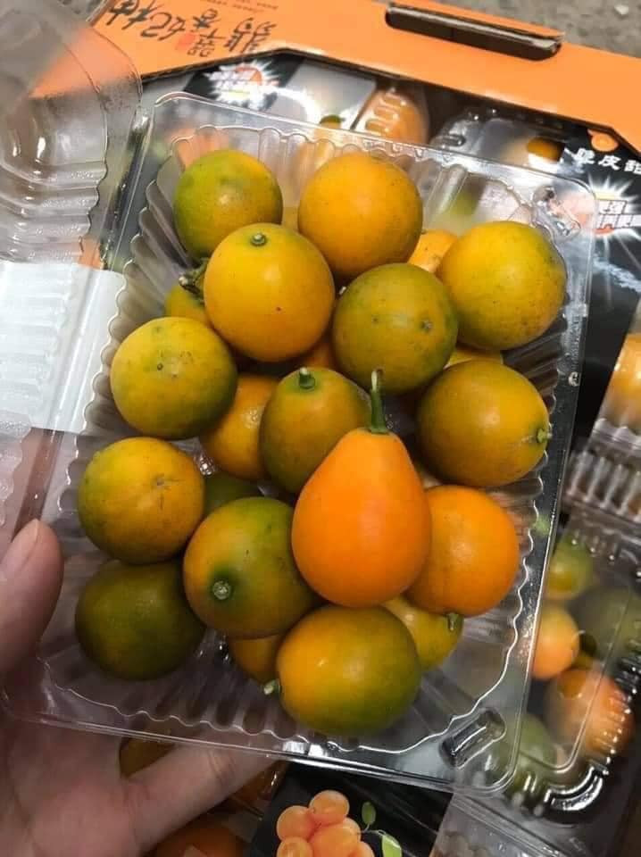 Chị Yến (một người bán quất online) cho biết, đây là hàng nhập khẩu chính ngạch nên khách mua có thể yên tâm.