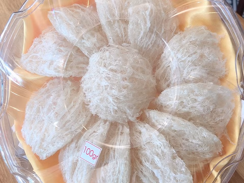 Nghe có vẻ "kém sạch" nhưng nước dãi yến (tổ yến) lại được chế biến thành nhiều món ăn khác nhau để cung cấp dinh dưỡng cho cơ thể. Ảnh: Internet.