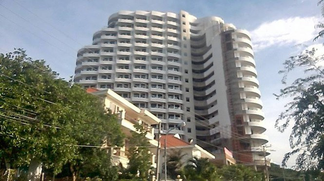 Căn hộ của nhạc sĩ Trần Tiến nằm ở khu vực ven núi Lớn thuộc Bãi Dâu - TP Vũng Tàu. Ảnh: Tiền phong.