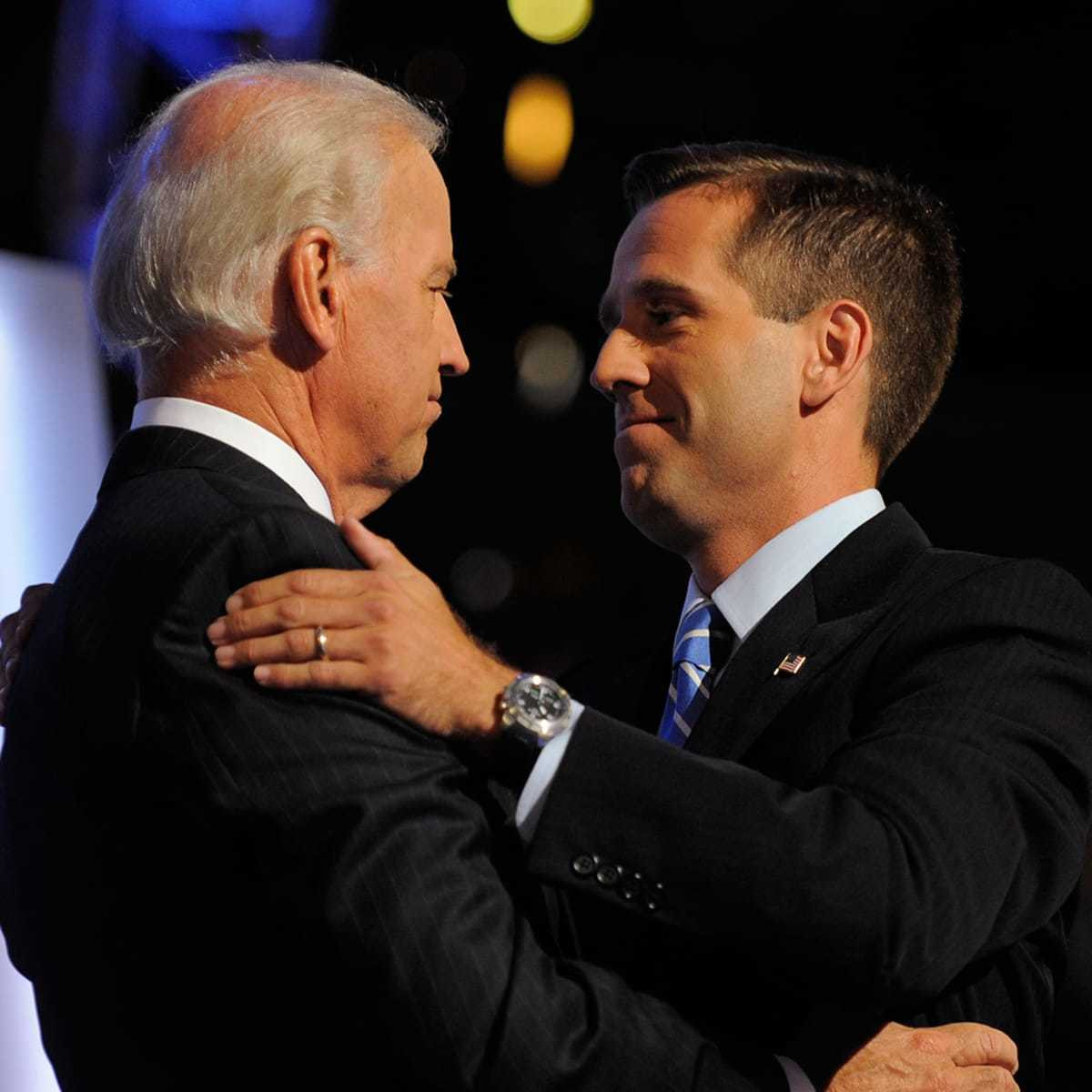 Con trai cả của ông Joe Biden - Joseph Biden có biệt danh là Beau. Beau có một sự nghiệp ấn tượng trong quân đội. Anh gia nhập Lực lượng Vệ binh quốc gia với tư cách là thiếu tá vào năm 2003. Ảnh: BI