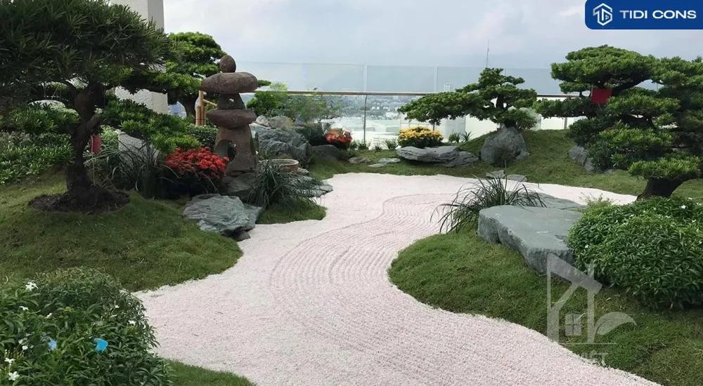 Phong cách thiết kế sân vườn ấn tượng năm 2025 Phong cach thiet ke san vuon an tuong nam 2025