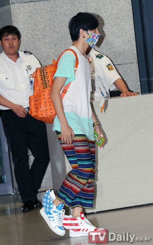 Hình ảnh để đời của Dong Woo.