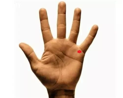 Ngôi sao trên gò Thủy tinh (phía dưới ngón út) tượng trưng cho sự may mắn và thành công về khoa học, thương mại.