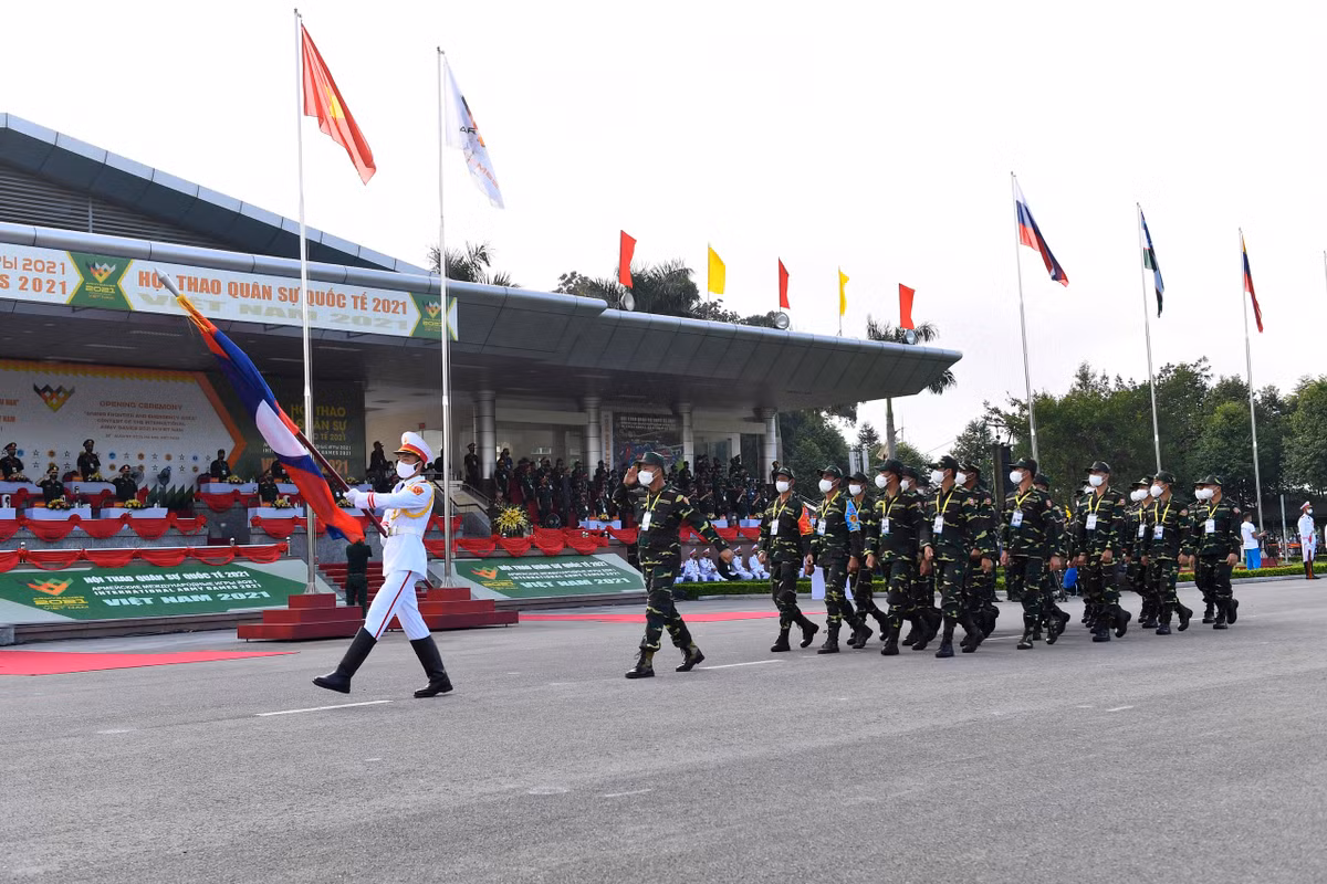 Theo thông tin được báo Quân đội Nhân dân đăng tải, có tổng cộng hơn 120 quân nhân từ nhiều quốc gia và châu lục trên khắp thế giới, đã có mặt tại Việt Nam từ trung tuần tháng 8 để chuẩn bị cho hội thao Army Games 2021.