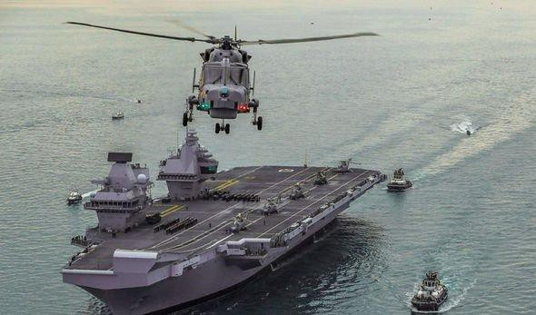 Trực thăng AW159 Wildcat được trang bị sonar tiên tiến, radar Seaspray 7000, hệ thống gây nhiễu, hệ thống thông tin liên lạc.