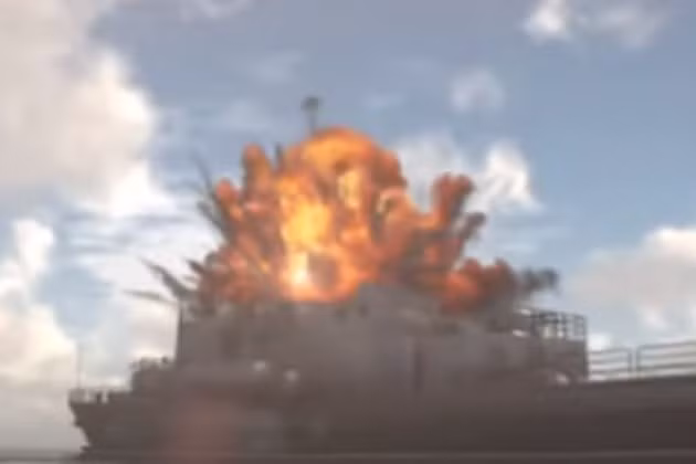 Để "nối tiếp" cho sự căng thẳng đang leo thang đến cùng cực ở khu vực biển Đen, Israel vừa qua cũng đã "đổ thêm dầu vào lửa", khi tung một đoạn video giả định, mà ở đó tên lửa của nước này đã tiến hành tấn công một tàu chiến trong hạm đội biển Đen của Nga.