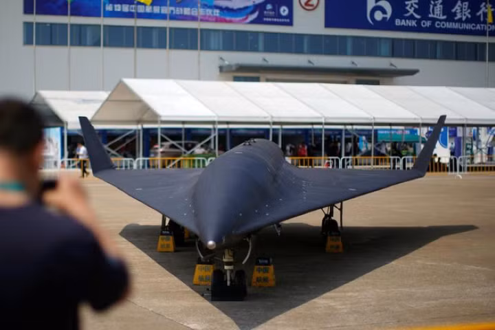 Một chiếc UAV WZ-8. Thời báo Hoàn cầu gọi đây là một trong những UAV hiện đại nhất của Trung Quốc.