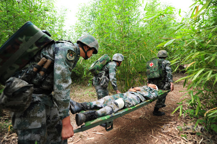 Tờ Bưu điện Hoa Nam Buổi sáng thông tin, PLA đang tiến hành huấn luyện cứu thương đổ bộ, để mô phỏng cho một cuộc tấn công chiếm đảo, có thể sẽ xảy ra trong tương lai không xa.
