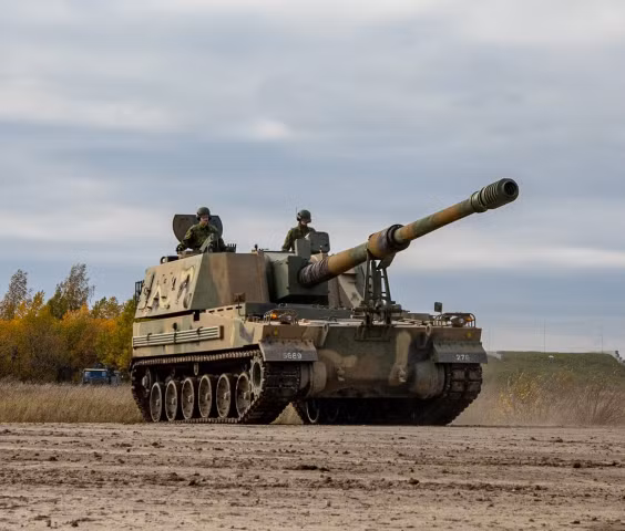 Được thiết kế trong gần 10 năm, pháo tự hành K9 của Samsung được coi là loại pháo tự hành hiện đại bậc nhất khu vực Đông Á, có thị trường xuất khẩu cực kỳ rộng lớn, trải dài từ châu Á sang châu Âu.