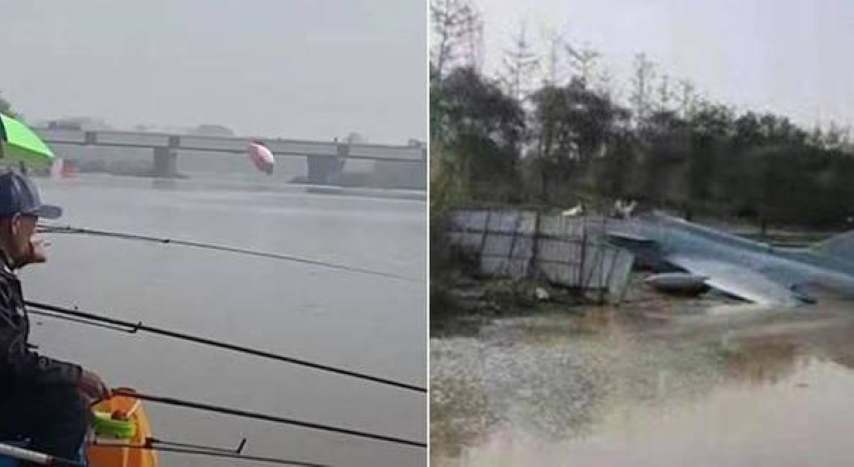 Thông tin từ hiện trường cho thấy phần mũi của chiếc tiêm kích J-10 đã bị hư hại hoàn toàn, nhưng các phần còn lại không bị tác động nào sau tai nạn.