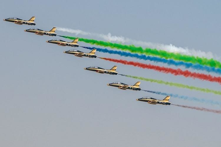 Tham mưu trưởng Không quân Mỹ - Tướng Brown đã trở thành quan chức quốc phòng hàng đầu của Washington xuất hiện tại Triển lãm Hàng không quốc tế Dubai 2021.