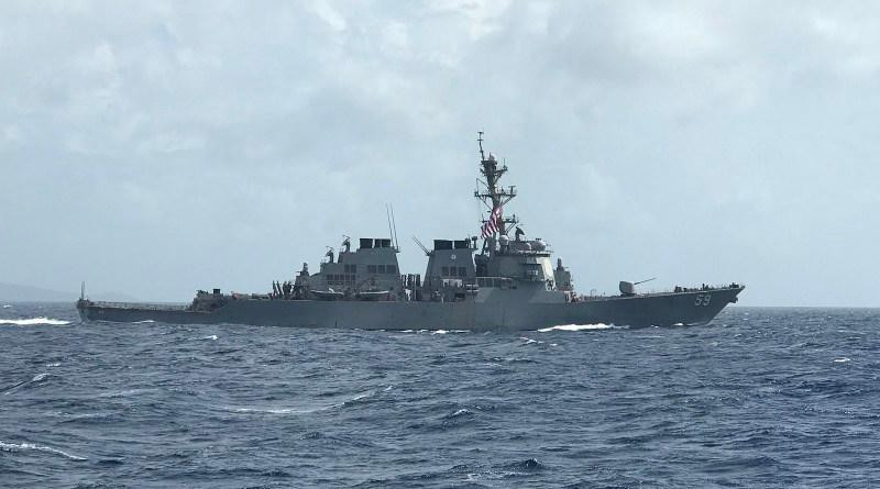 Hai nhóm tác chiến tàu sân bay Mỹ hôm 9/2 cùng diễn tập ở biển Đông nhằm tăng cường khả năng phối hợp và chỉ huy.