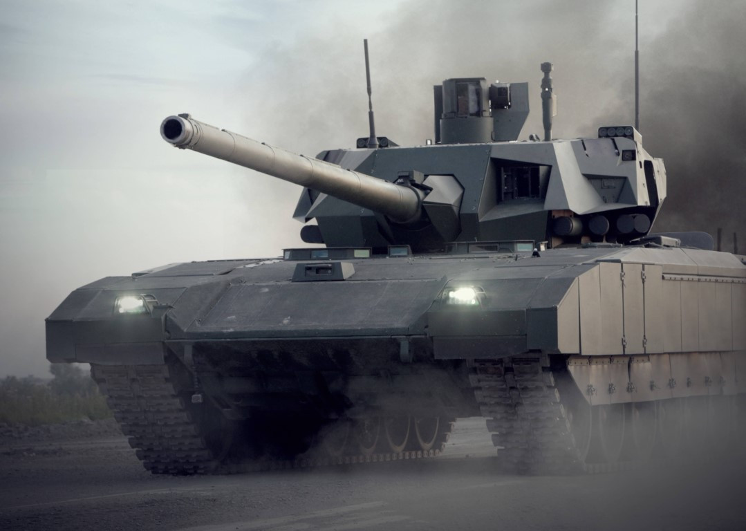 Tuy nhiên phiên bản xuất khẩu của T-14 Armata tới nay vẫn chưa xuất hiện, và nhiều khả năng trong tương lai, Nga sẽ phải cải biên loại xe tăng này đôi chút, để phù hợp hơn với mục đích thương mai. Nguồn ảnh: Ydex.
