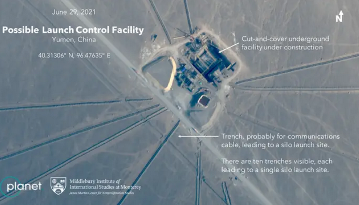 Có thể thấy, phần lớn các giếng phóng thẳng đứng, được Trung Quốc xây dựng ở khu vực Ngọc Môn, nằm tại Cam Túc. Đây cũng là thành phố nằm trên Con đường tơ lụa trong quá khứ, thuộc vùng hoang mạc phía Tây Trung Quốc.