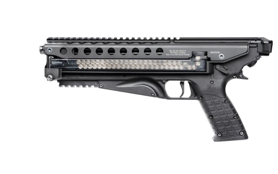 Súng có ray Picatiny để gắn thêm các loại phụ kiện. P50 không có thước ngắm cơ khí như các mẫu súng ngắn truyền thống, người sử dụng có thể tùy chọn các loại phụ kiện ngắm bắn theo nhu cầu.