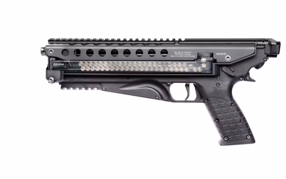 Súng có ray Picatiny để gắn thêm các loại phụ kiện. P50 không có thước ngắm cơ khí như các mẫu súng ngắn truyền thống, người sử dụng có thể tùy chọn các loại phụ kiện ngắm bắn theo nhu cầu.