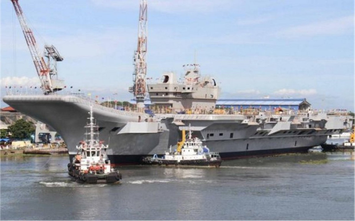 Cụ thể, ấn phẩm cho biết nếu tính từ lúc sửa đổi thiết kế từ tàu phòng không thành tàu sân bay cho tới nay, hàng không mẫu hạm INS Vikrant của Ấn Độ đã trải qua 15 năm thai nghén.