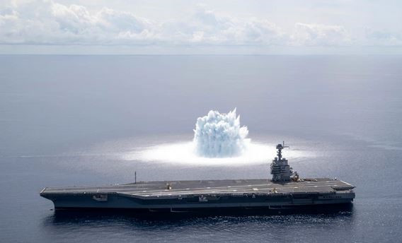 Hiện tại, vẫn chưa rõ thiệt hại từ các vụ thử nổ này là bao nhiêu, tuy nhiên Hải quân Mỹ khẳng định, các vụ thử nổ là điều cần thiết, nhất là với một lớp tàu sân bay mới như lớp Ford.