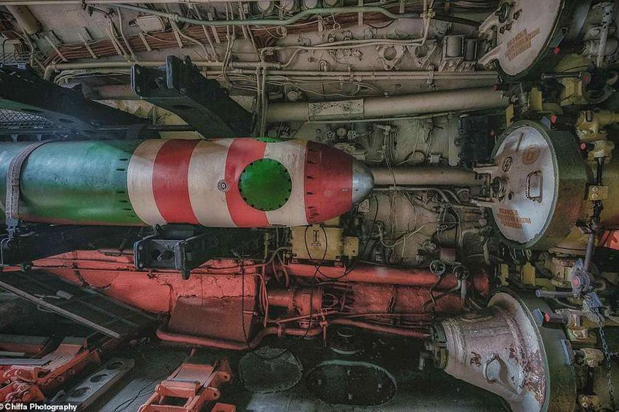 Loại tàu ngầm này có 6 ống phóng ngư lôi hướng về phía trước.