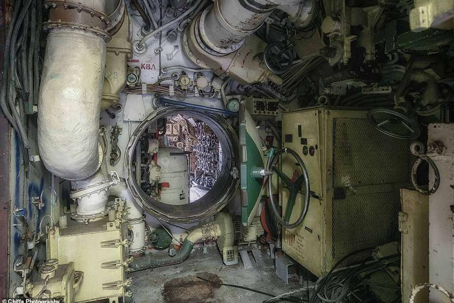 Thật đáng tiếc khi chiếc tàu ngầm giờ đã bị cắt thành sắt vụn